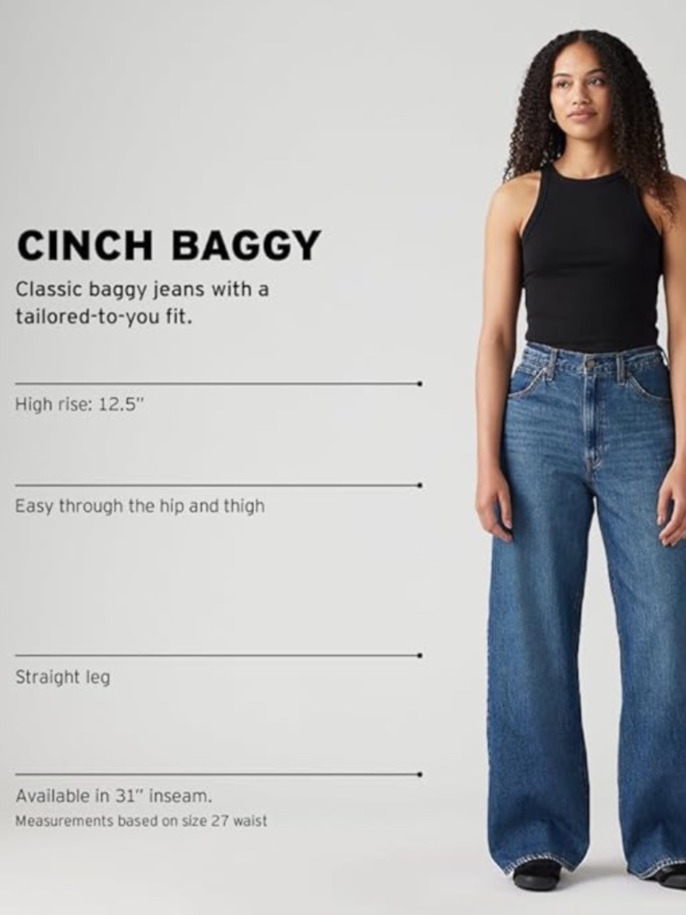 NEW Levi's Cinch Baggy